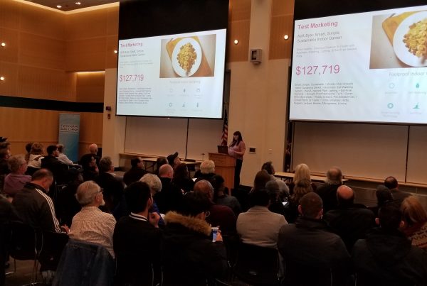 Speaker at the National Inventor Club meeting