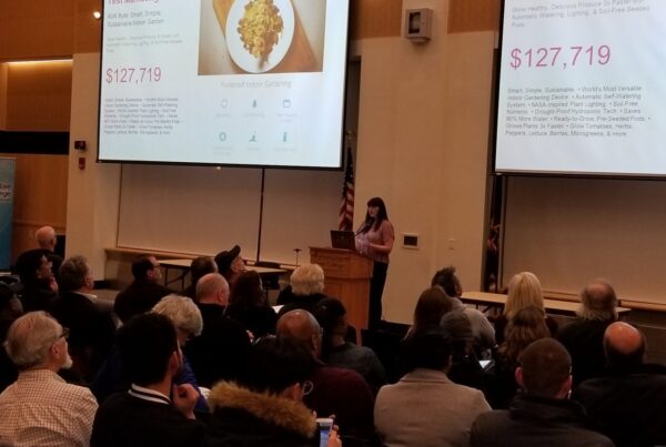 Speaker at the National Inventor Club meeting