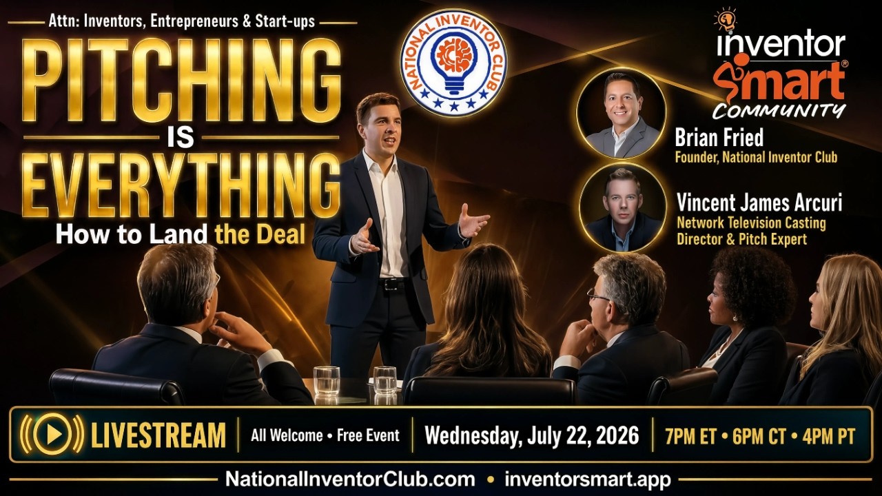 YOUR PITCH IS EVERYTHING- How to Land the Deal -Free Event NIC
